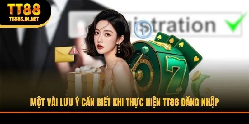 Một vài lưu ý cần biết khi thực hiện TT88 đăng nhập